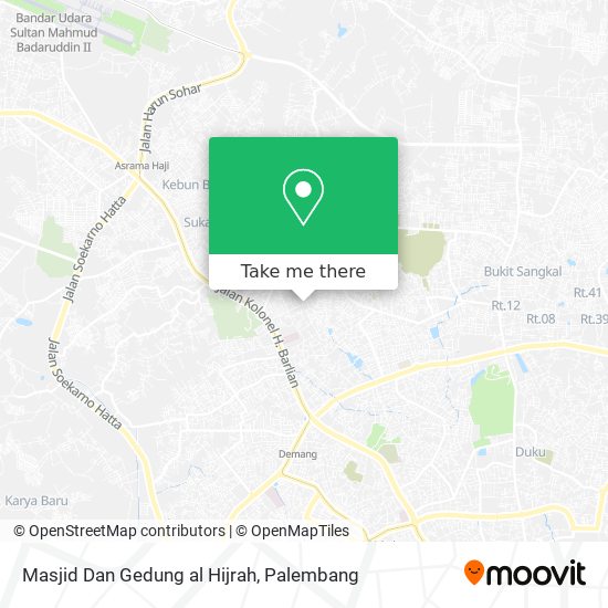 Masjid Dan Gedung al Hijrah map
