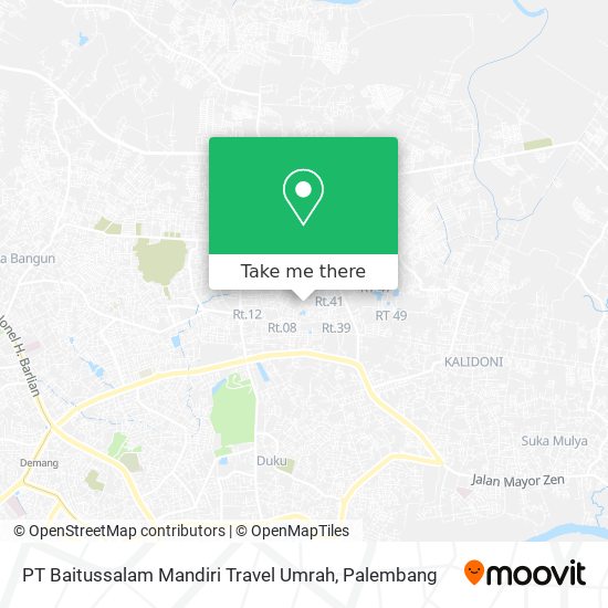 PT Baitussalam Mandiri Travel Umrah map