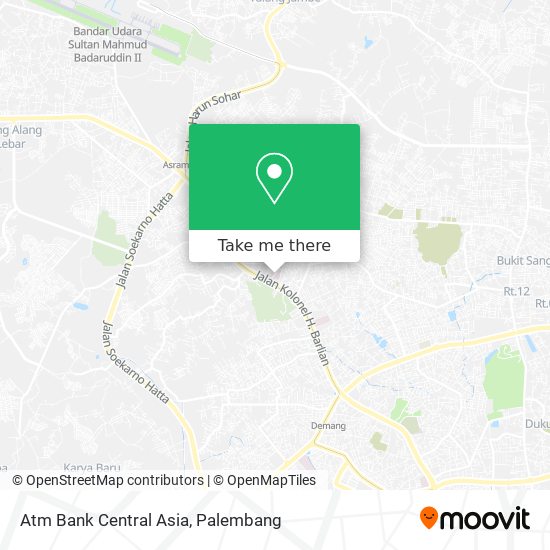 Atm Bank Central Asia map
