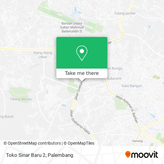 Toko Sinar Baru 2 map