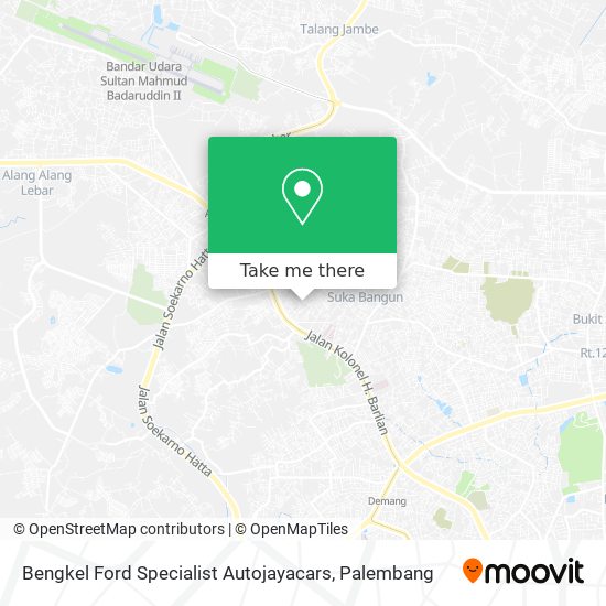 Bengkel Ford Specialist Autojayacars map