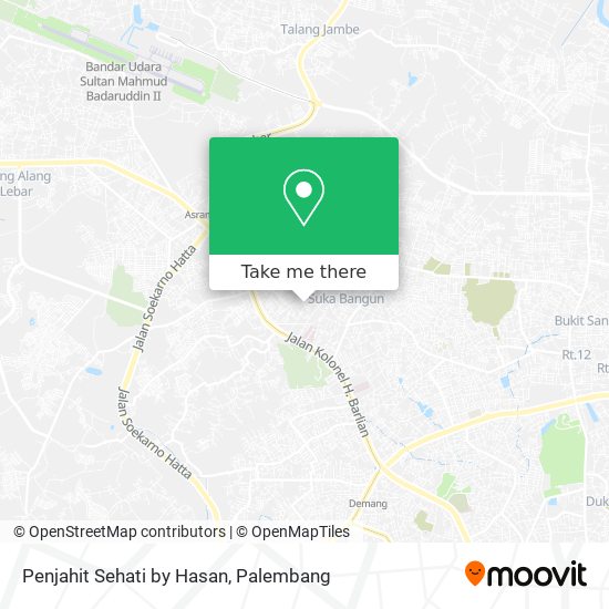 Penjahit Sehati by Hasan map