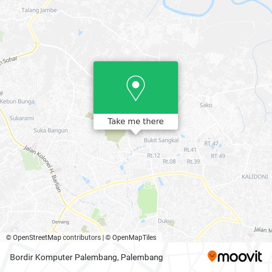 Bordir Komputer Palembang map