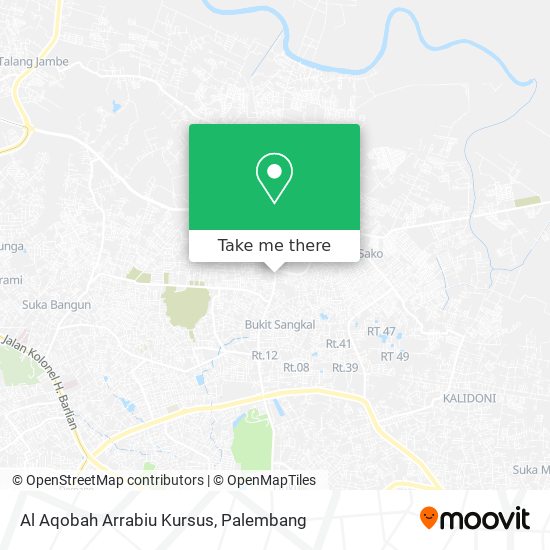 Al Aqobah Arrabiu Kursus map