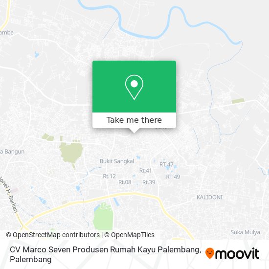 CV Marco Seven Produsen Rumah Kayu Palembang map