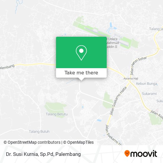 Dr. Susi Kurnia, Sp.Pd map