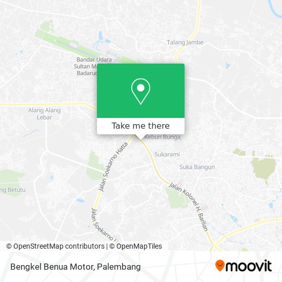 Bengkel Benua Motor map