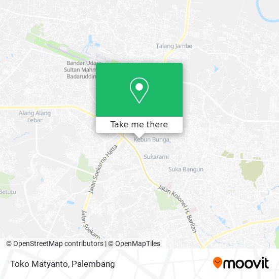 Toko Matyanto map