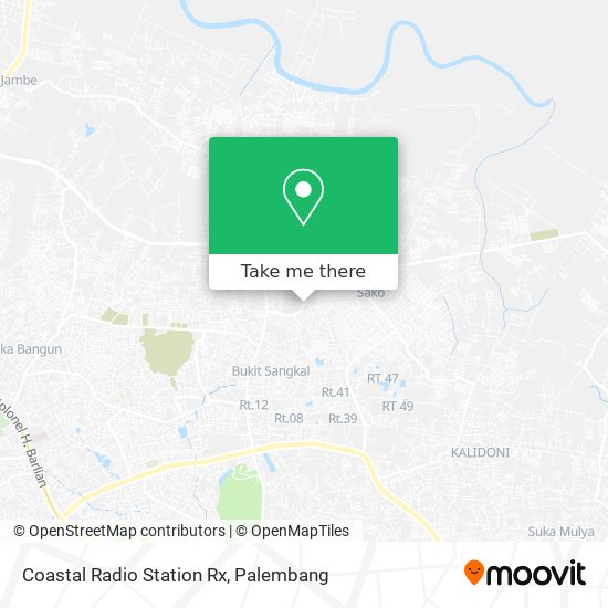 Coastal Radio Station Rx map