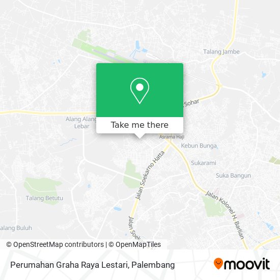 Perumahan Graha Raya Lestari map