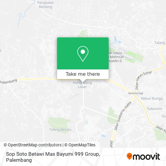 Sop Soto Betawi Mas Bayumi 999 Group map