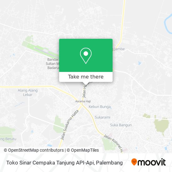 Toko Sinar Cempaka Tanjung API-Api map