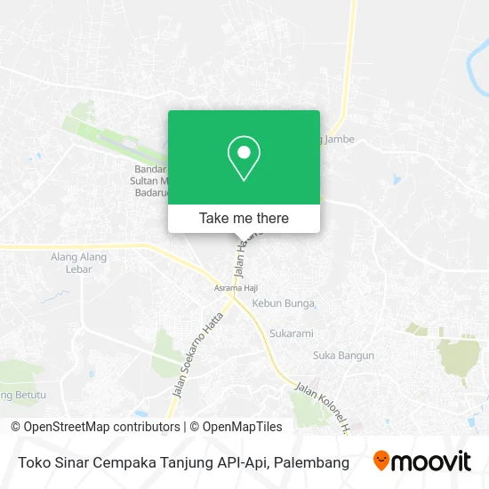 Toko Sinar Cempaka Tanjung API-Api map