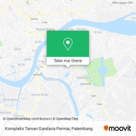 Kompleks Taman Gandaria Permai map
