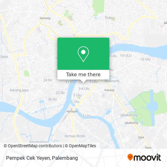 Pempek Cek Yeyen map