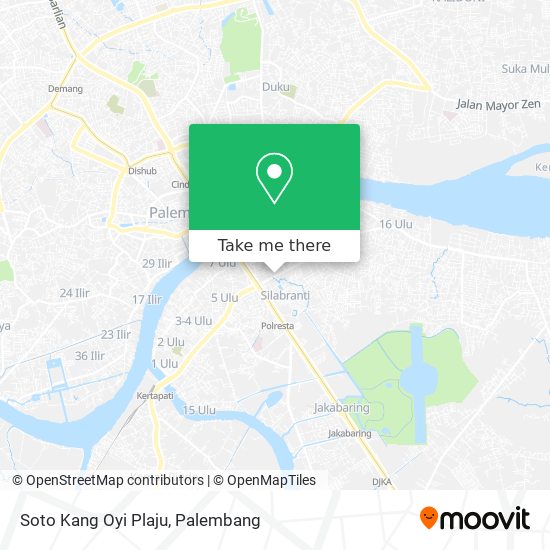 Soto Kang Oyi Plaju map