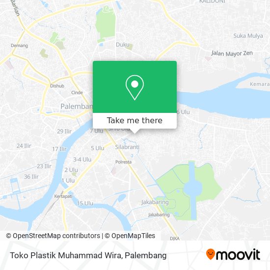 Toko Plastik Muhammad Wira map