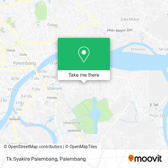 Tk.Syakira Palembang map