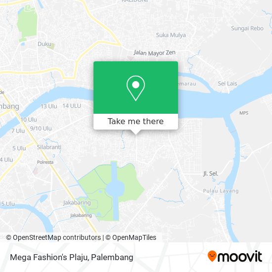 Mega Fashion's Plaju map