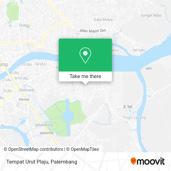 Tempat Urut Plaju map