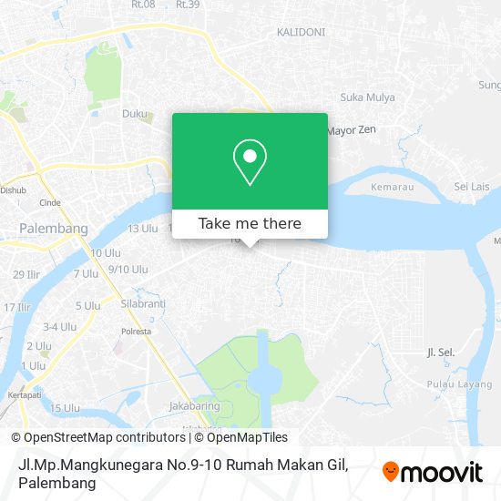 Jl.Mp.Mangkunegara No.9-10 Rumah Makan Gil map