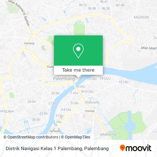 Distrik Navigasi Kelas 1 Palembang map