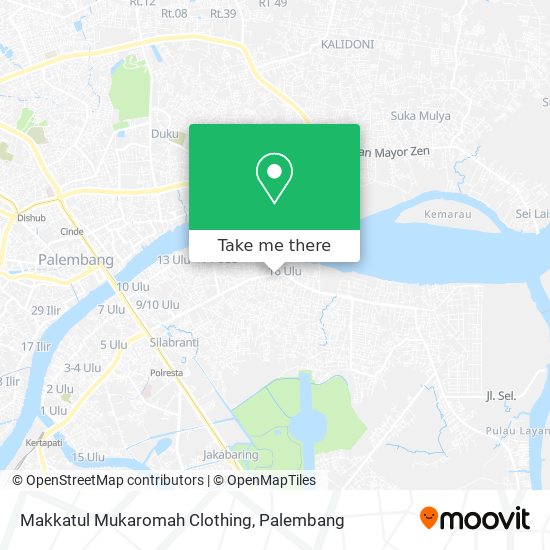 Makkatul Mukaromah Clothing map