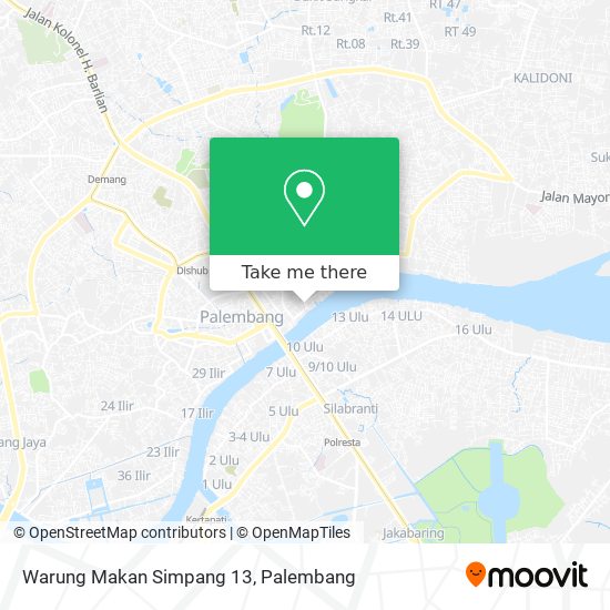 Warung Makan Simpang 13 map