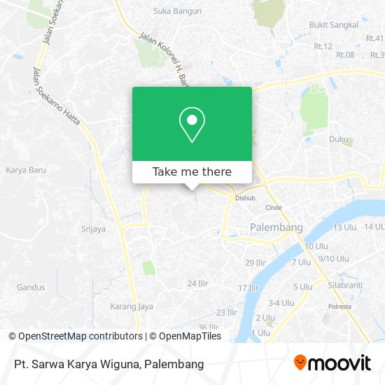 Pt. Sarwa Karya Wiguna map