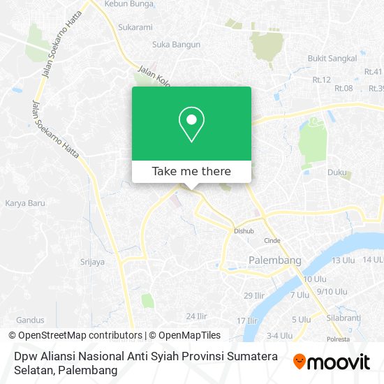 Dpw Aliansi Nasional Anti Syiah Provinsi Sumatera Selatan map