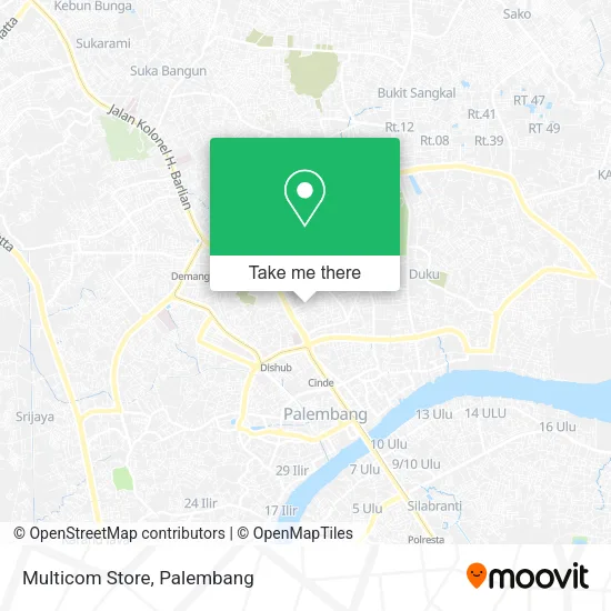 Multicom Store map