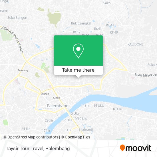 Taysir Tour Travel map