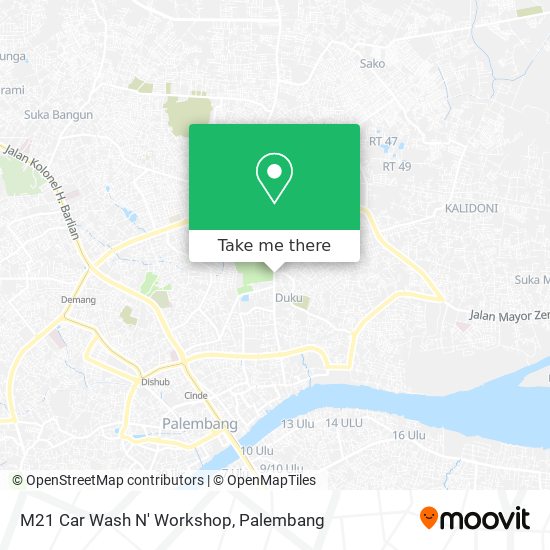 M21 Car Wash N' Workshop map