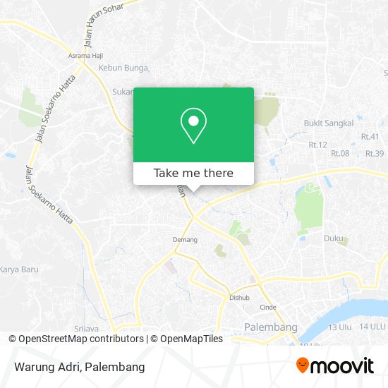 Warung Adri map