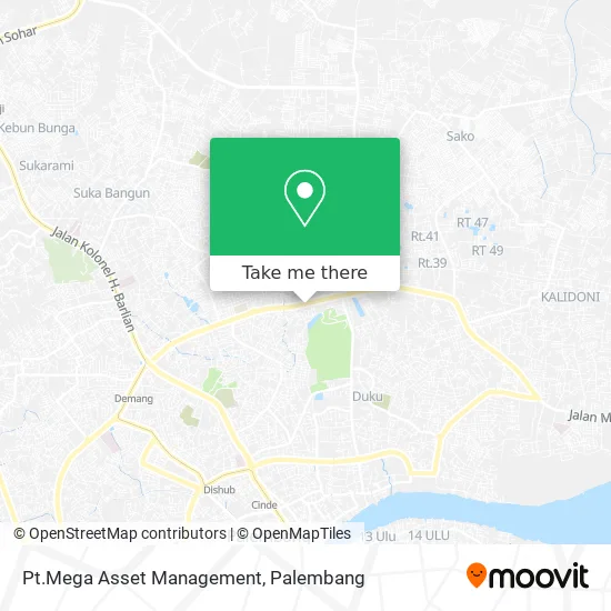 Pt.Mega Asset Management map