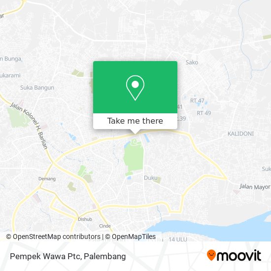 Pempek Wawa Ptc map