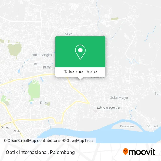 Optik Internasional map