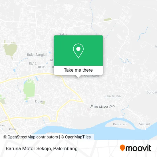 Baruna Motor Sekojo map