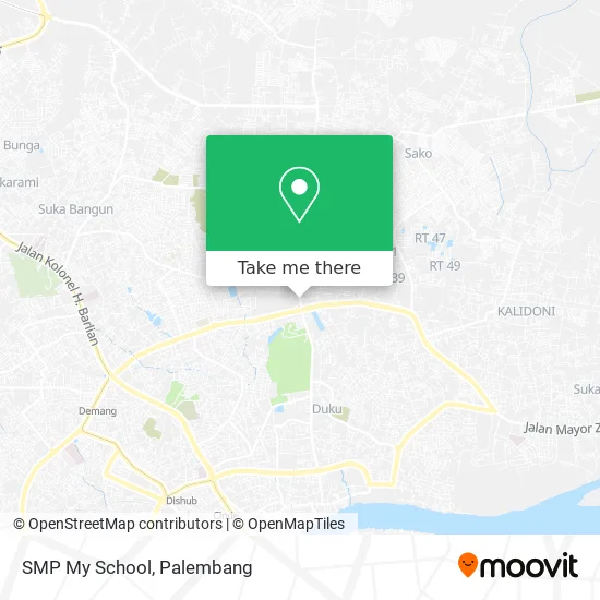 SMP My School map