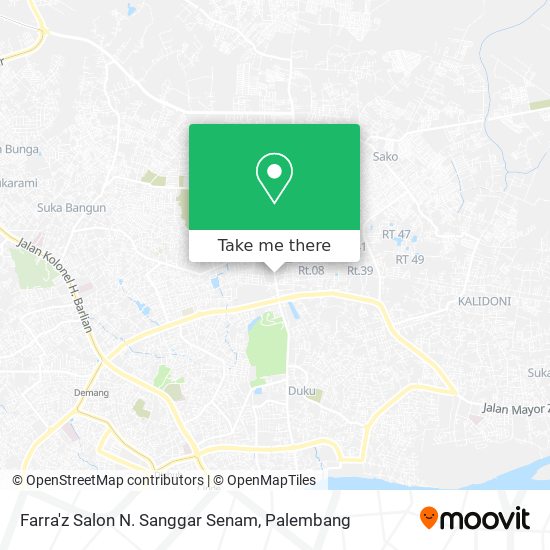 Farra'z Salon N. Sanggar Senam map