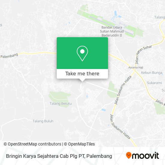 Bringin Karya Sejahtera Cab Plg PT map