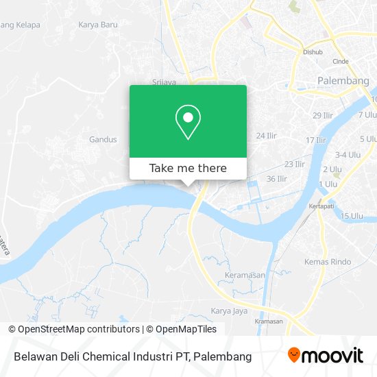 Belawan Deli Chemical Industri PT map