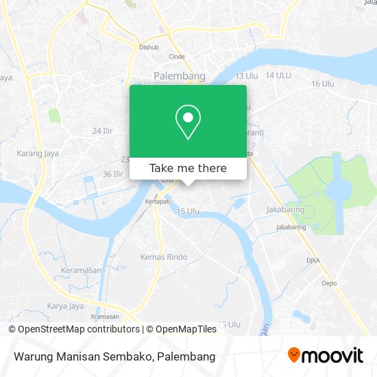 Warung Manisan Sembako map