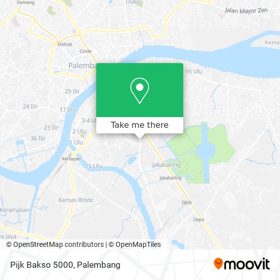 Pijk Bakso 5000 map