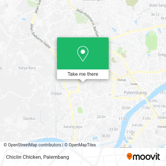 Chiclin Chicken map