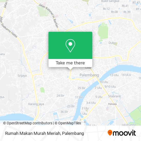 Rumah Makan Murah Meriah map