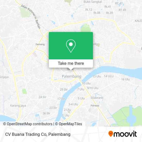 CV Buana Trading Co map