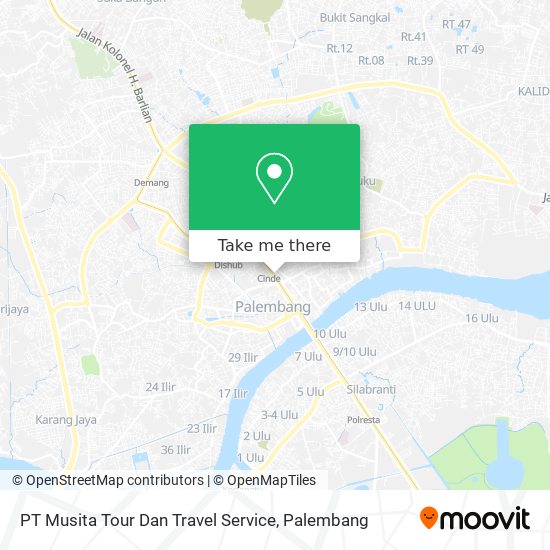 PT Musita Tour Dan Travel Service map