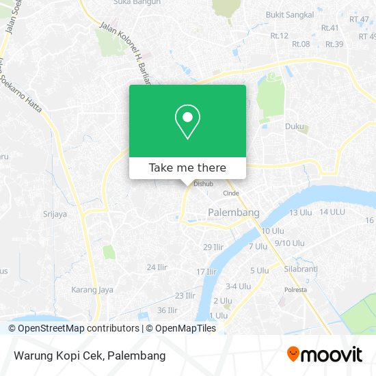 Warung Kopi Cek map