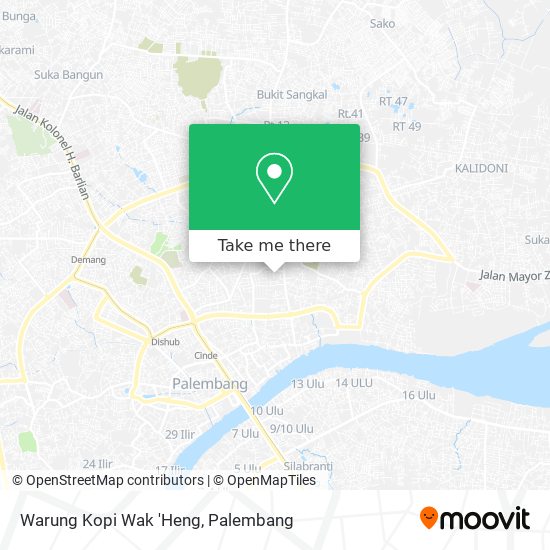 Warung Kopi Wak 'Heng map